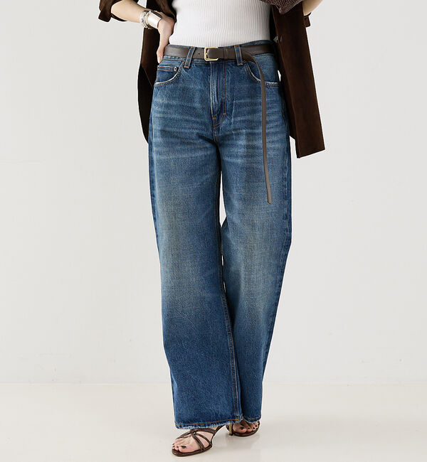 The Store by C' 「【HAIKURE】KOREA ASIAN FIT／デニムパンツ」|デニム|インディゴ