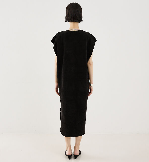 The Store by C' 「【METHODE】HABITO in SUEDE／スエードワンピース」|ワンピース|