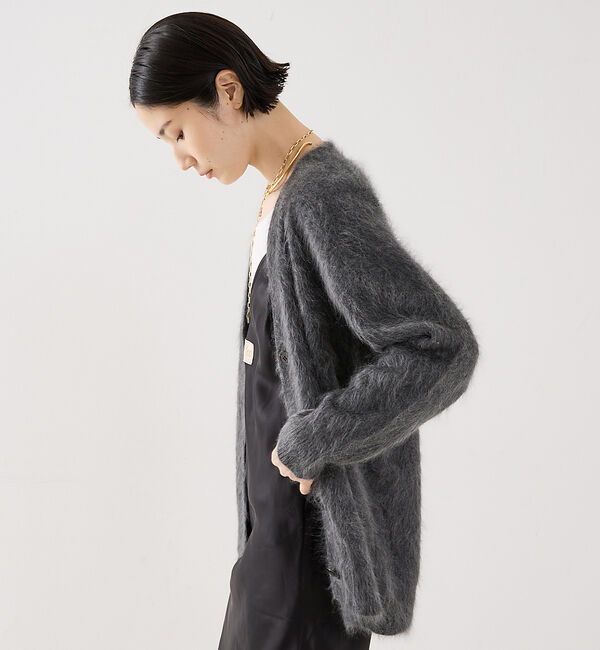 The Store by C' 「【COCUCA】カシミヤファーカーディガン」|カーディガン|