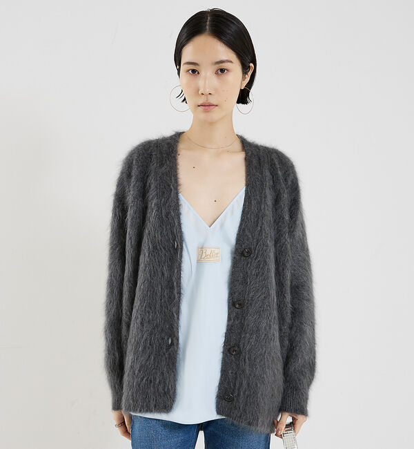 The Store by C' 「【COCUCA】カシミヤファーカーディガン」|カーディガン|