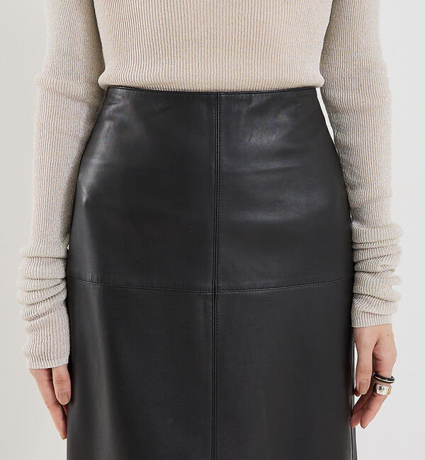 The Store by C' 「【COCUCA】ラムレザースカート」|スカート|