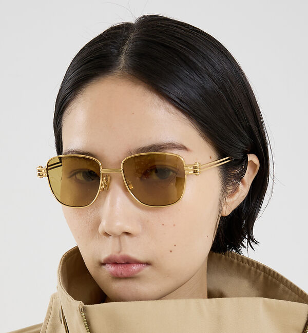 The Store by C' 「【BOTTEGA VENETA】BV1380S／サングラス」|メガネ|ゴールド