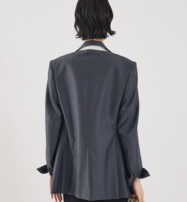 The Store by C' 「【COCUCA】ピークドマスキュリンジャケット」|テーラードジャケット|