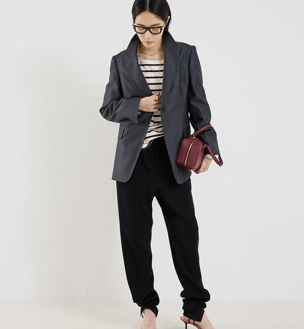 The Store by C' 「【COCUCA】ピークドマスキュリンジャケット」|テーラードジャケット|