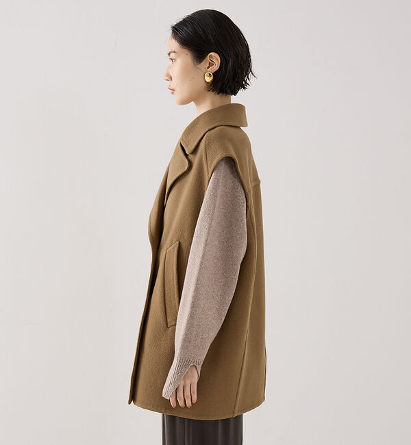 The Store by C' 「【COCUCA】リバーPコートベスト」|ピーコート|