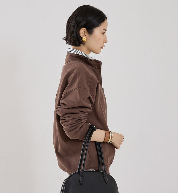 The Store by C' 「【Sporty&Rich】NY Crest Embroidered Quarte」|スウェット・ジャージ|