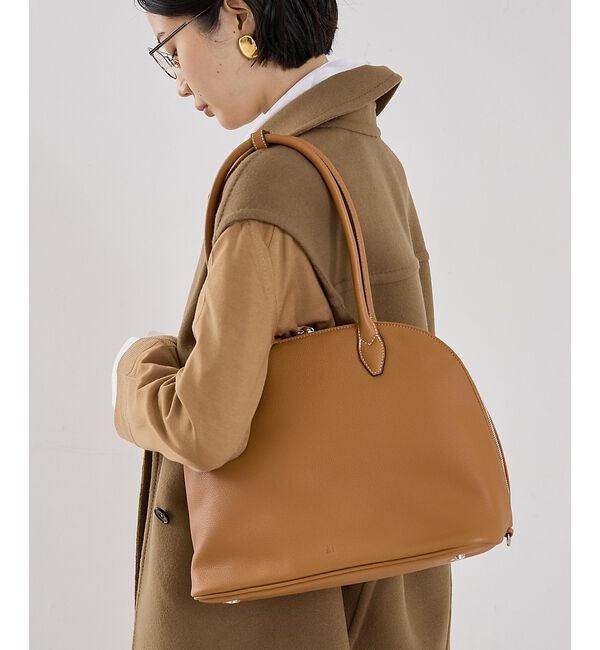 The Store by C' 「【＆MyuQ】THALLO／ショルダーバッグ」|ショルダー・メッセンジャー|キャメル