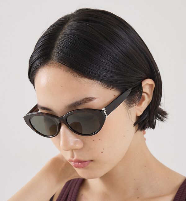 The Store by C' 「【SAINT LAURENT】SL M148　F-002／サングラス」|メガネ|ダークブラウン