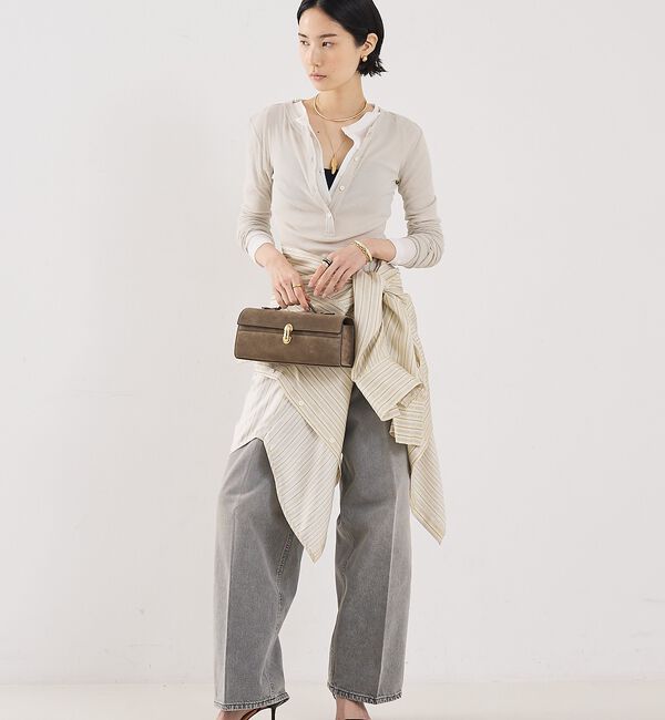 The Store by C' 「【COCUCA】ヘンリーリブプルオーバー」|Tシャツ・カットソー|