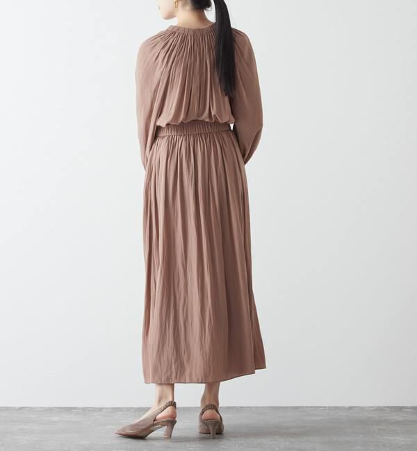 Liesse「ギャザーネックブラウス」|シャツ・ブラウス|