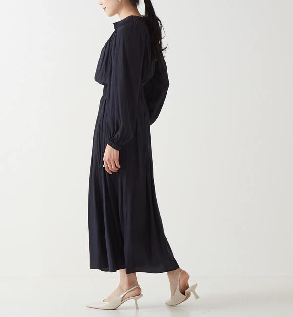 Liesse「ギャザーネックブラウス」|シャツ・ブラウス|