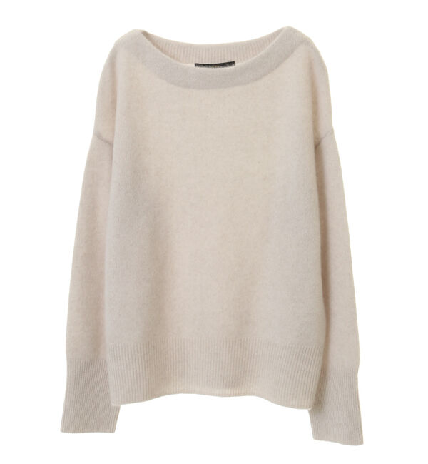 Liesse「フォックスウールボートネックニット」|ニット・セーター|