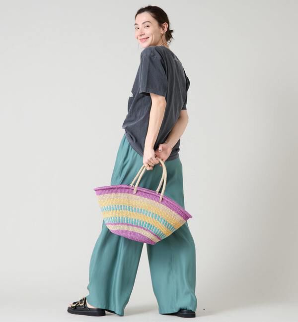 Liesse「《別注》【BAGMATI/バグマティ】カゴバック (BBK25-SS16)」|かごバッグ|