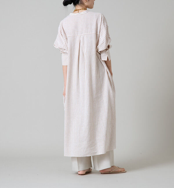 Liesse「リネンシャツワンピース」|ワンピース|