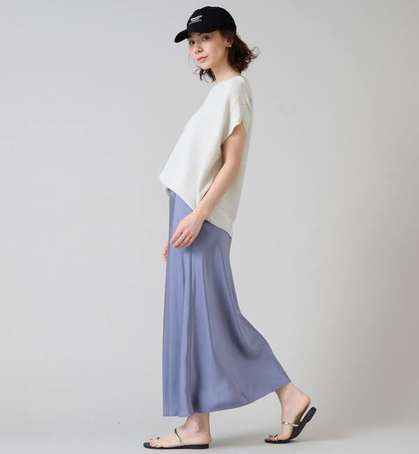 Liesse「《大草直子さん着用》バイアスナロースカート」|スカート|