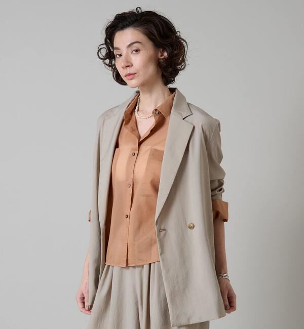 Liesse「《大草直子さん着用》ショートスリーブジャケット」|その他|