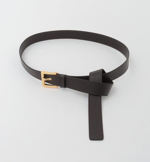 Liesse「【ATELIER AMBOISE/アトリエアンボワーズ】ベルト（3051_WILLER_GOLD）」|ベルト|ブラウン