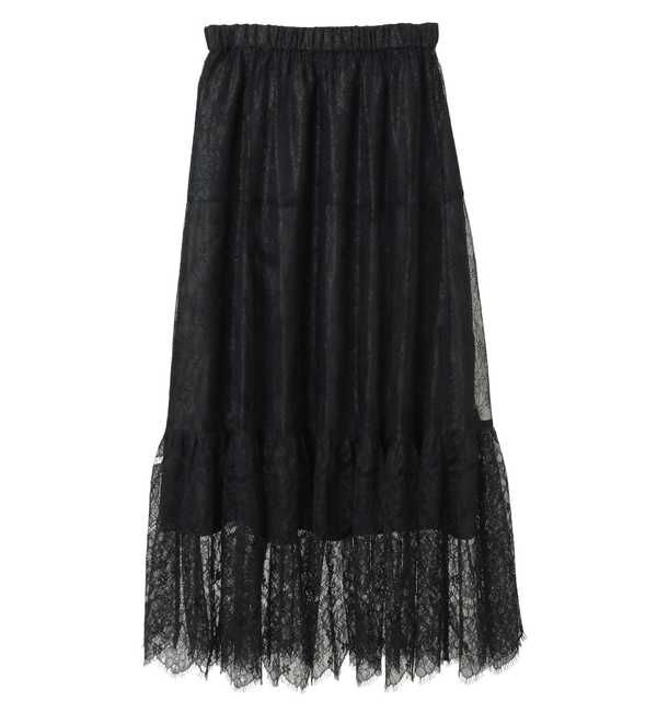 Liesse「レースティアードスカート」|スカート|