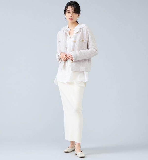 Liesse「ニットジャケット」|カーディガン|