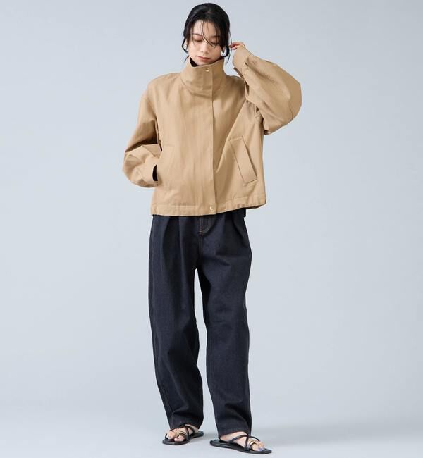 Liesse「スタンドカラーブルゾン　」|ブルゾン・スタジャン|