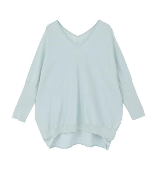 Liesse「【定番】Vネックドルマンニット」|ニット・セーター|