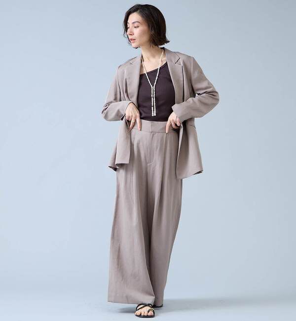 Liesse「ワイドレッグパンツ」|その他|