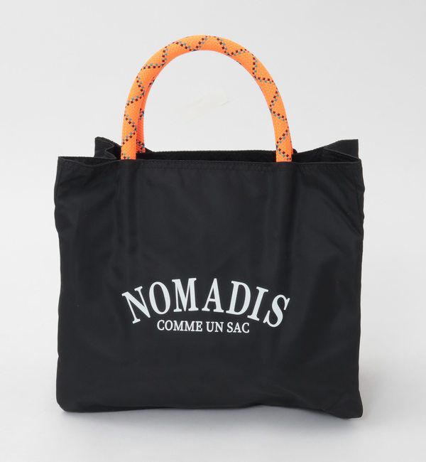 Liesse「【NOMADIS/ノマディス】ナイロンロゴトートバッグ」|トートバッグ|ブラック