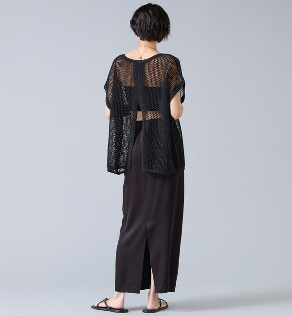 Liesse「マルチウェイメッシュスリッニット」|ニット・セーター|