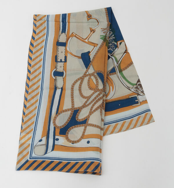 Liesse「【manipuri/マニプリ】シルクスカーフ」|バンダナ・スカーフ|キャメル