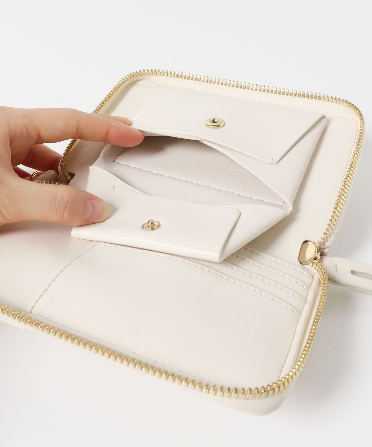 RODE SKO「ADD CULUMN　PUFF THREE MULTI WALLET」|財布|