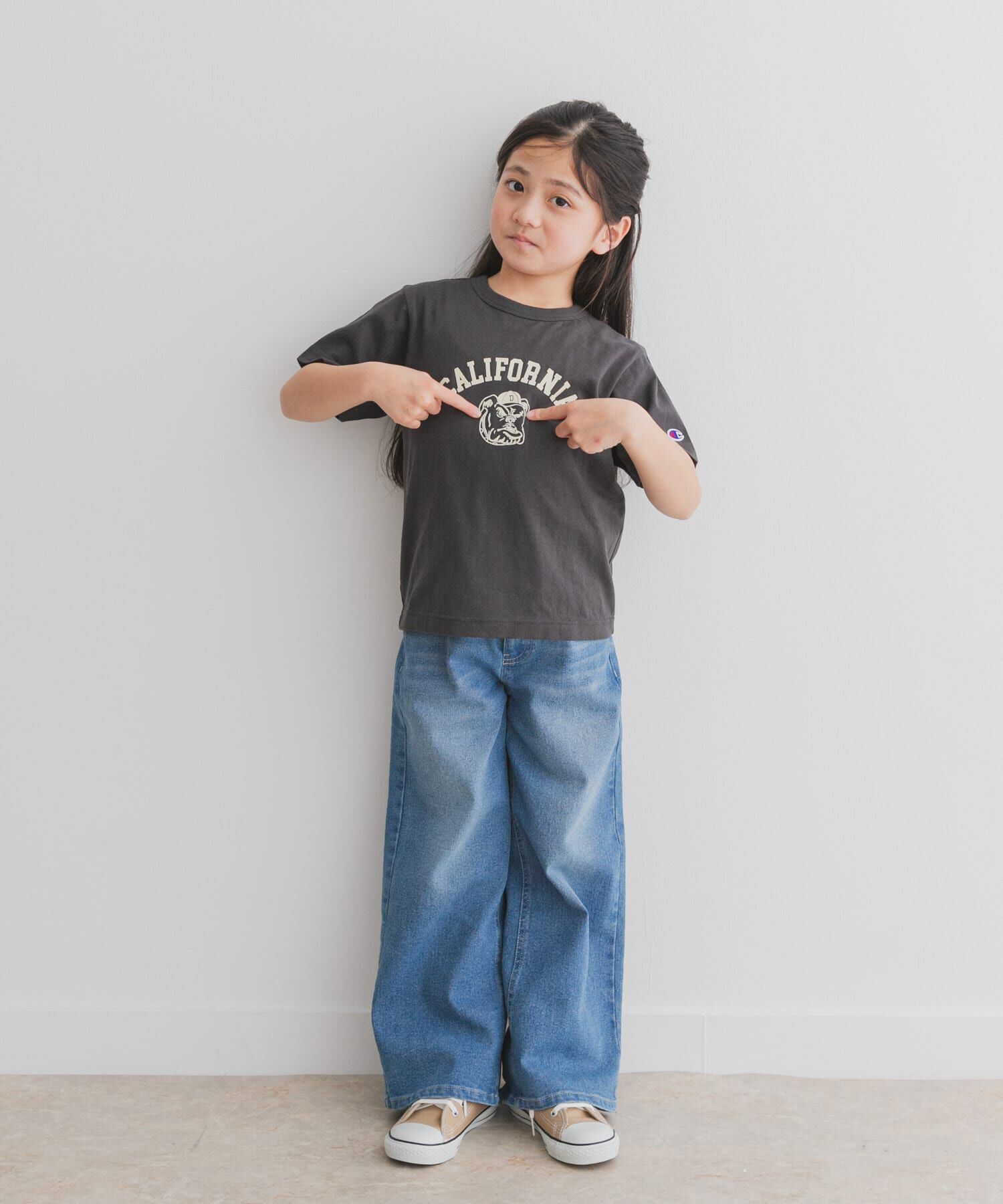 URBAN RESEARCH DOORS「『別注』Champion&times;DOORS　BULLDOG Tシャツ(KIDS)」|その他|