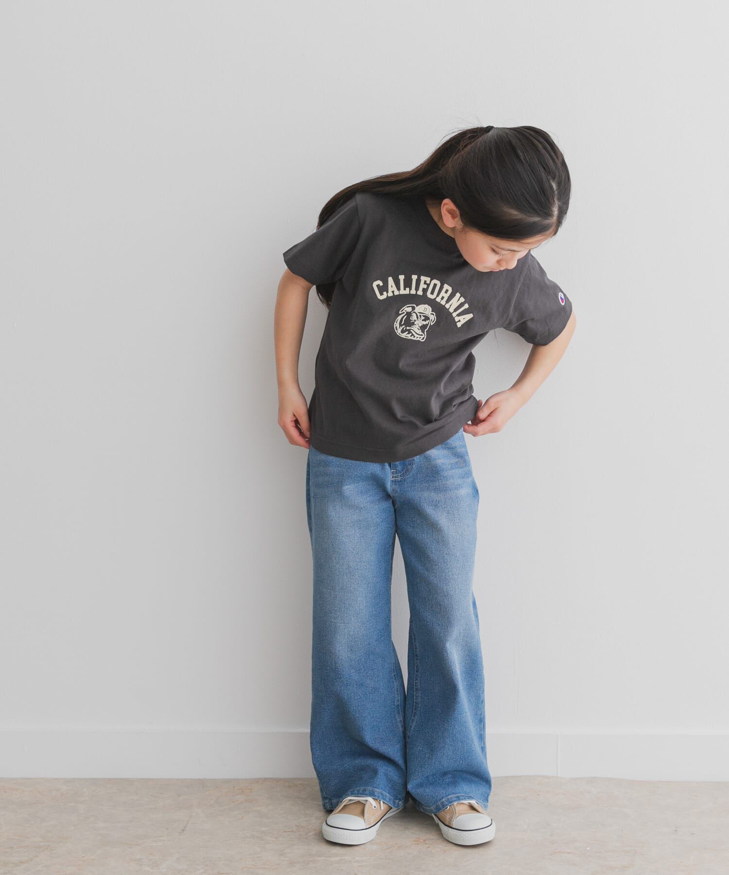 URBAN RESEARCH DOORS「『別注』Champion&times;DOORS　BULLDOG Tシャツ(KIDS)」|その他|