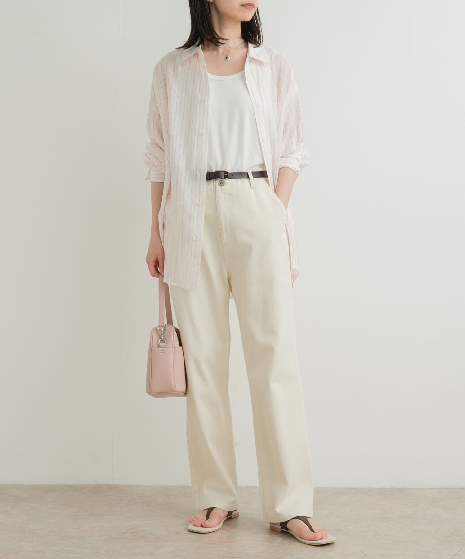 URBAN RESEARCH DOORS「デニムワイドパンツ」|デニム|