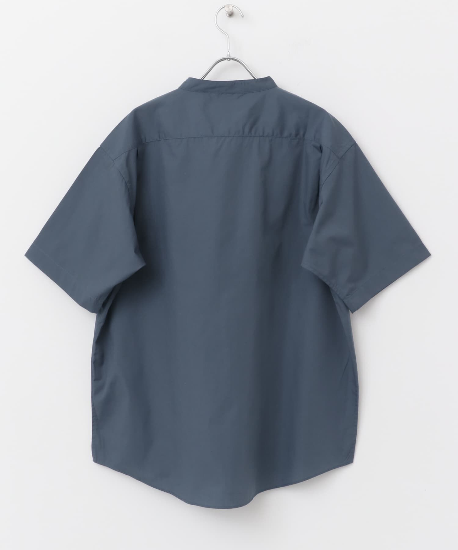 URBAN RESEARCH DOORS「TC バンドカラー ショートスリーブシャツ」|シャツ・ブラウス|