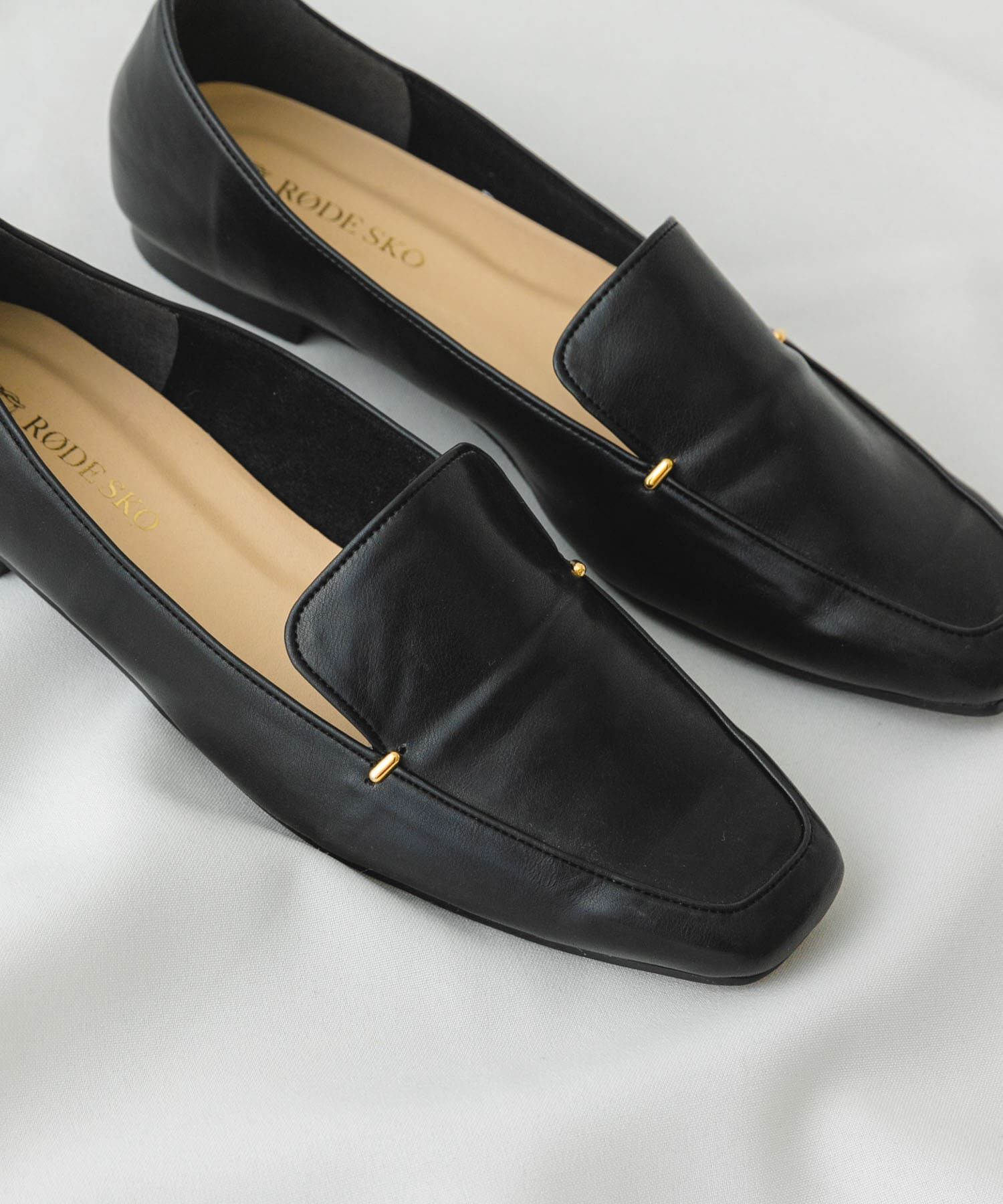 RODE SKO「『MADE IN JAPAN』スクエアトゥプチメタルローファー」|ローファー|