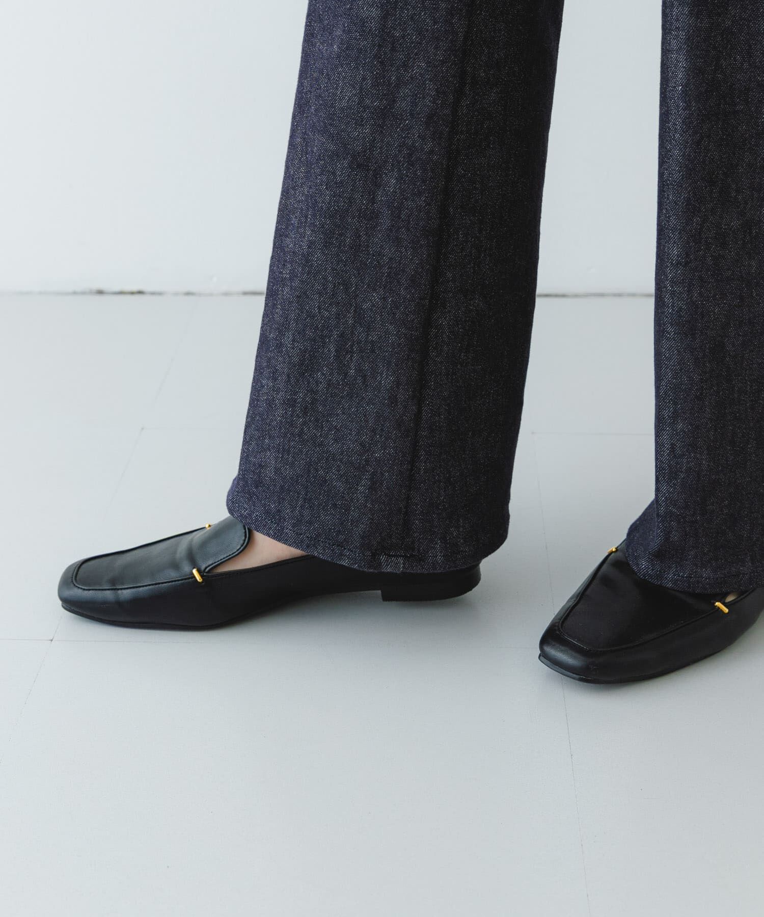 RODE SKO「『MADE IN JAPAN』スクエアトゥプチメタルローファー」|ローファー|