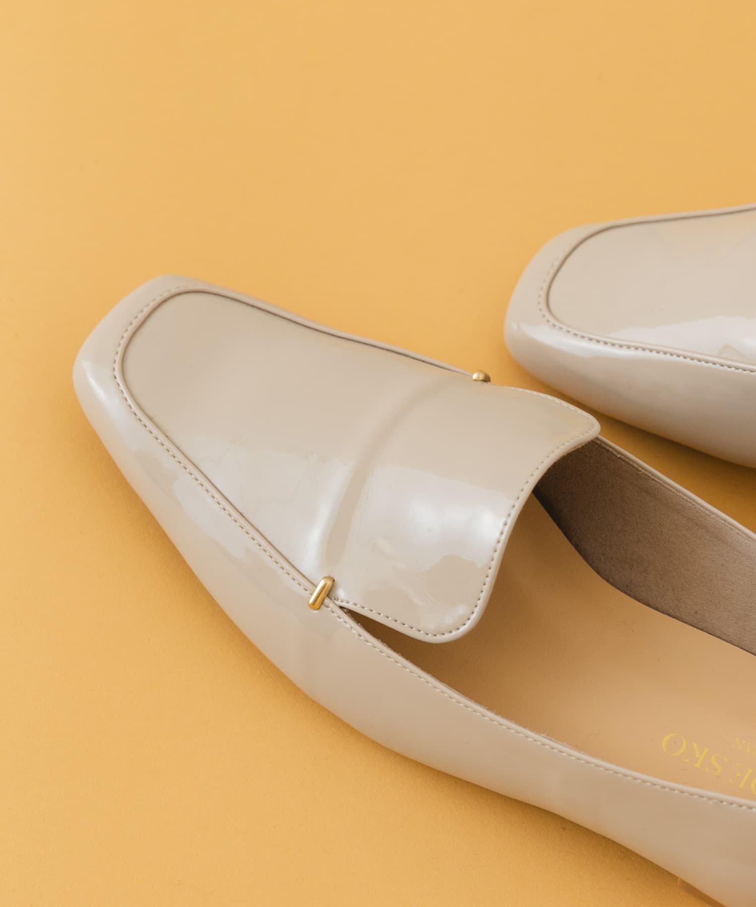 RODE SKO「『MADE IN JAPAN』スクエアトゥプチメタルローファー」|ローファー|