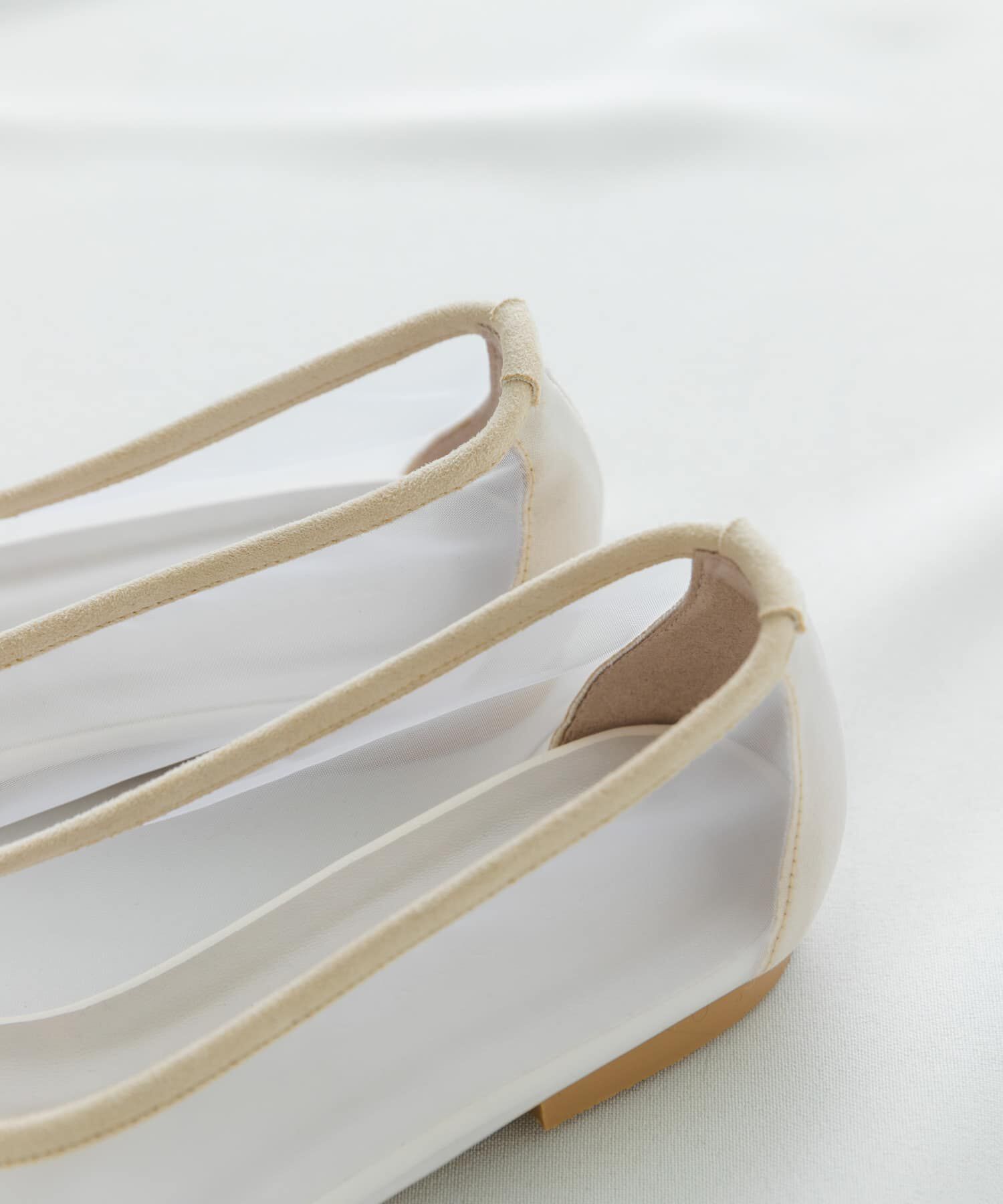 RODE SKO「『MADE IN JAPAN』シアーフラットシューズ」|バレエシューズ|