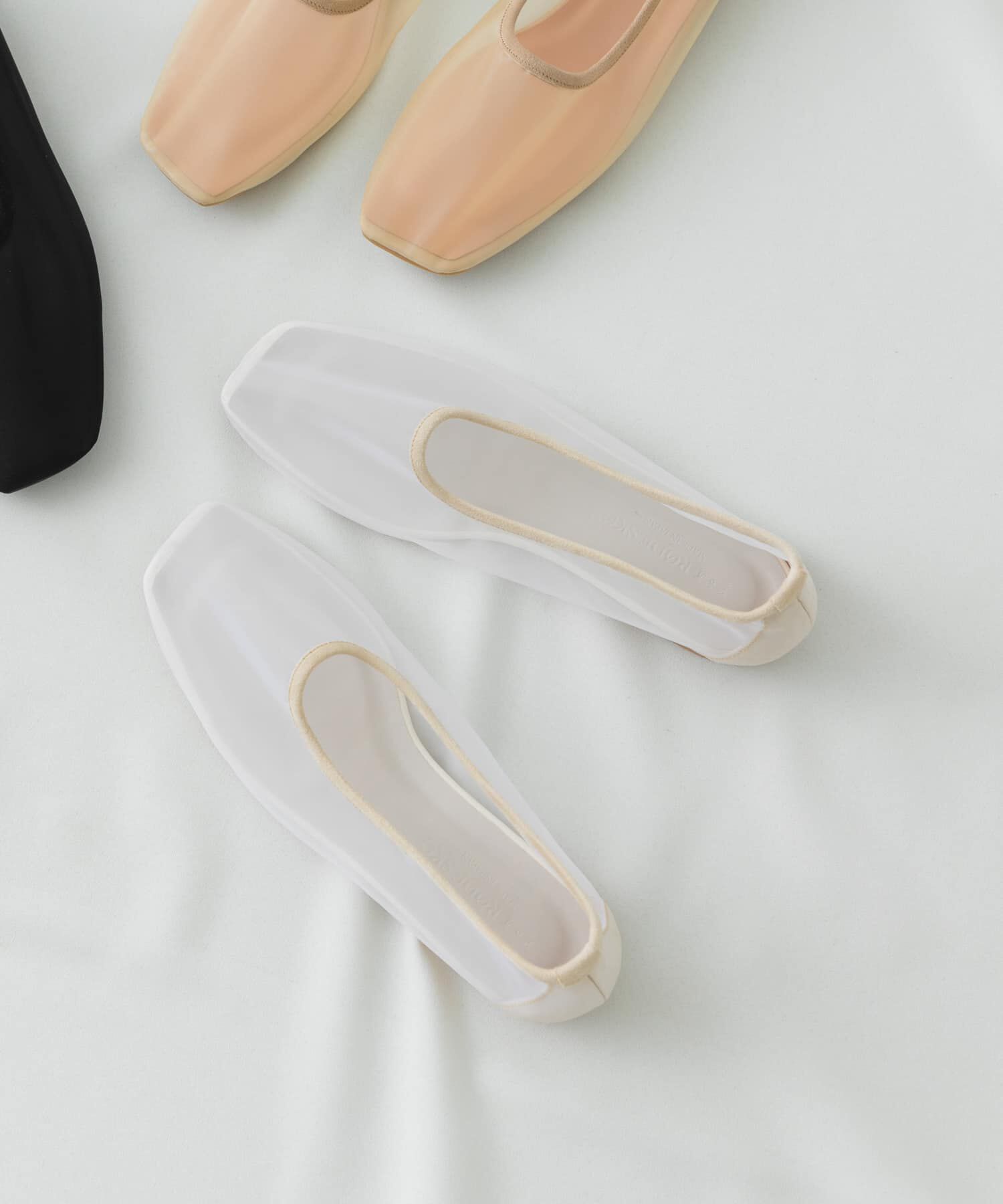 RODE SKO「『MADE IN JAPAN』シアーフラットシューズ」|バレエシューズ|