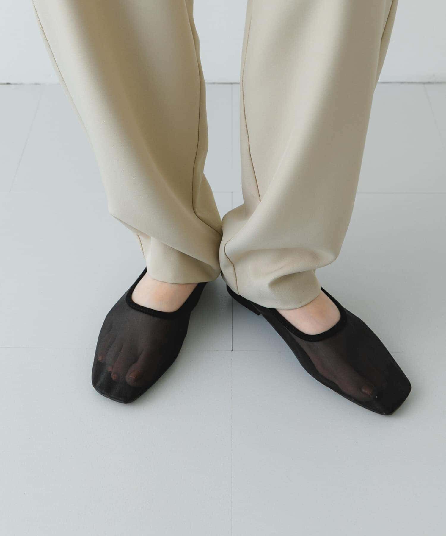 RODE SKO「『MADE IN JAPAN』シアーフラットシューズ」|バレエシューズ|