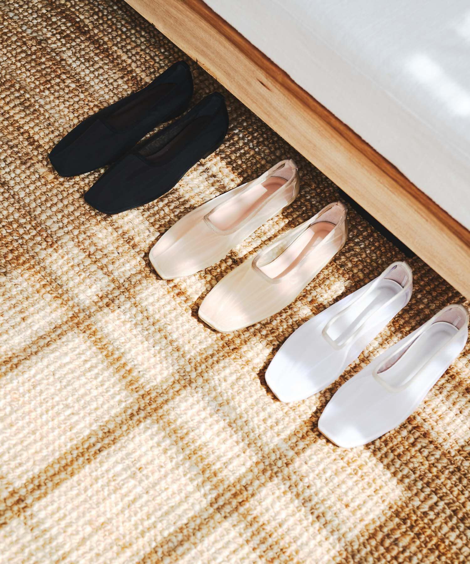 RODE SKO「『MADE IN JAPAN』シアーフラットシューズ」|バレエシューズ|