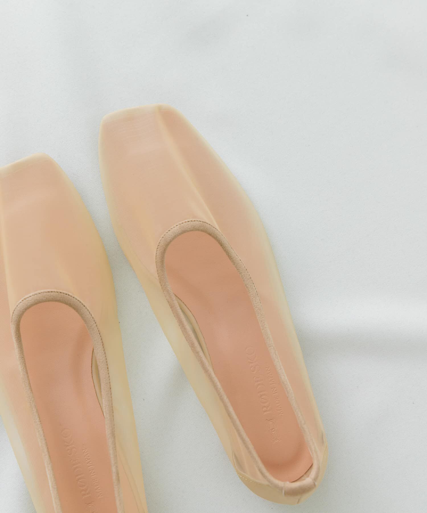 RODE SKO「『MADE IN JAPAN』シアーフラットシューズ」|バレエシューズ|