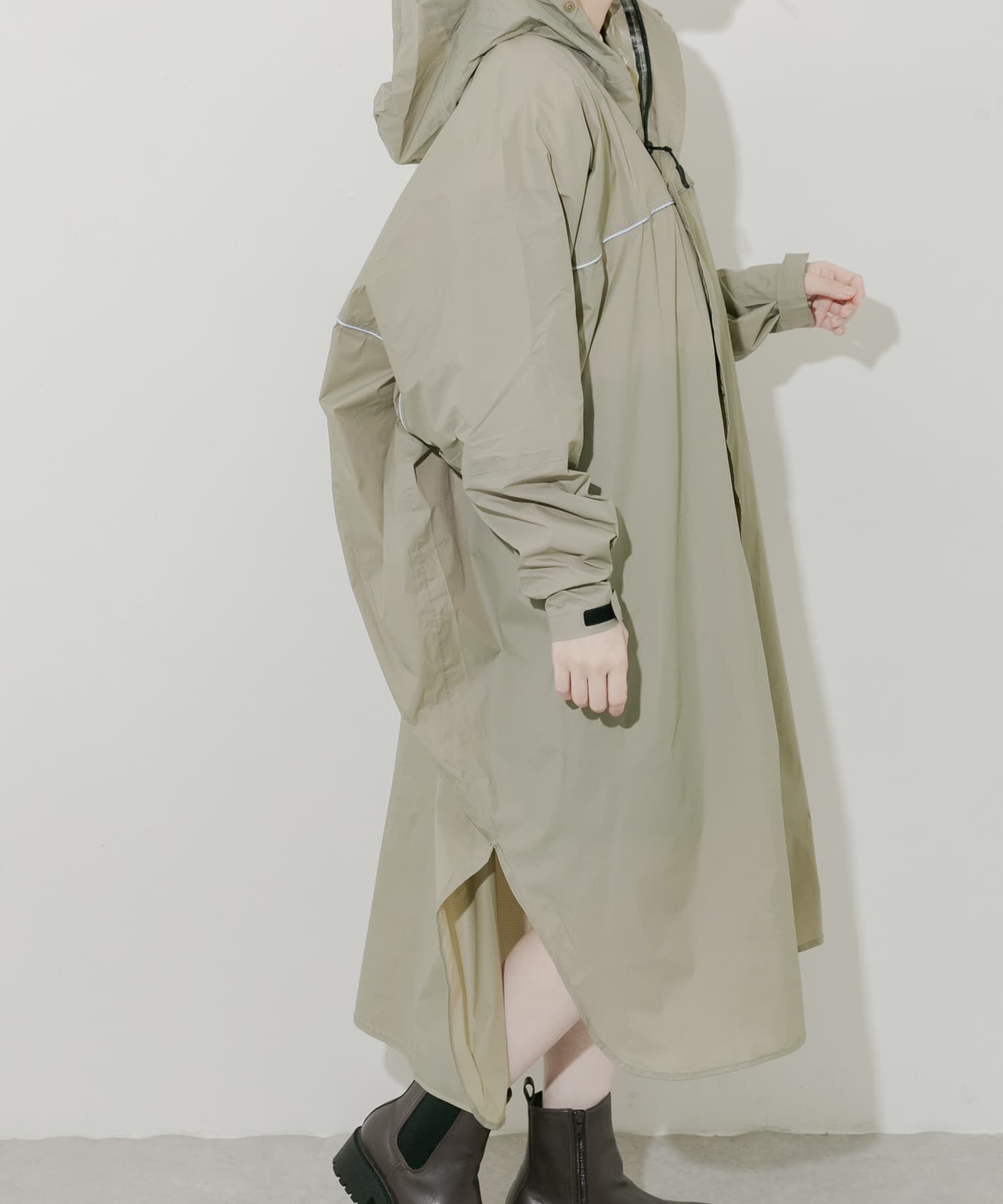 SMELLY「『WEB限定』『ユニセックス』Wpc.　バイシクルスリーブポンチョ」|ポンチョ・ケープ|