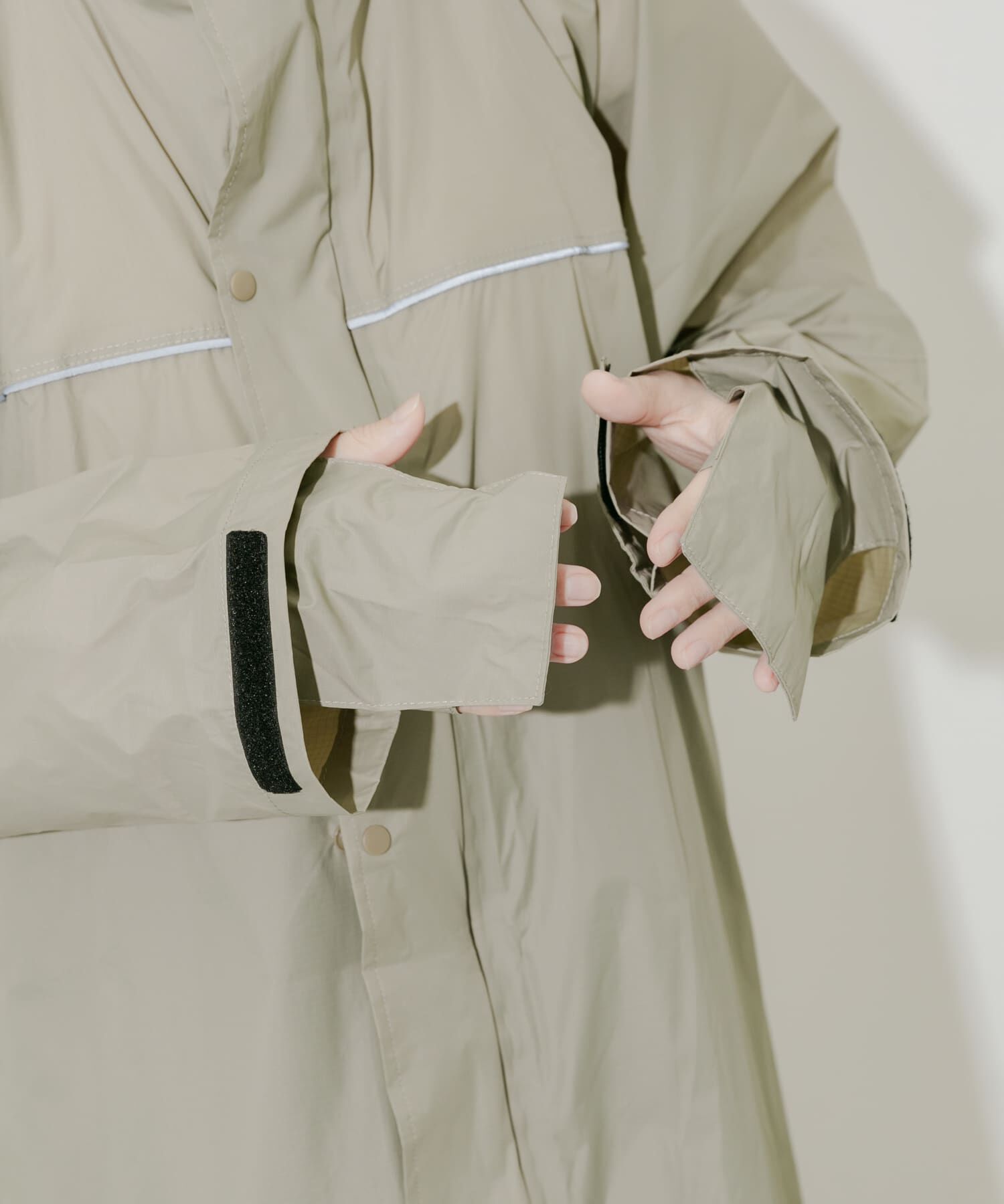 SMELLY「『WEB限定』『ユニセックス』Wpc.　バイシクルスリーブポンチョ」|ポンチョ・ケープ|