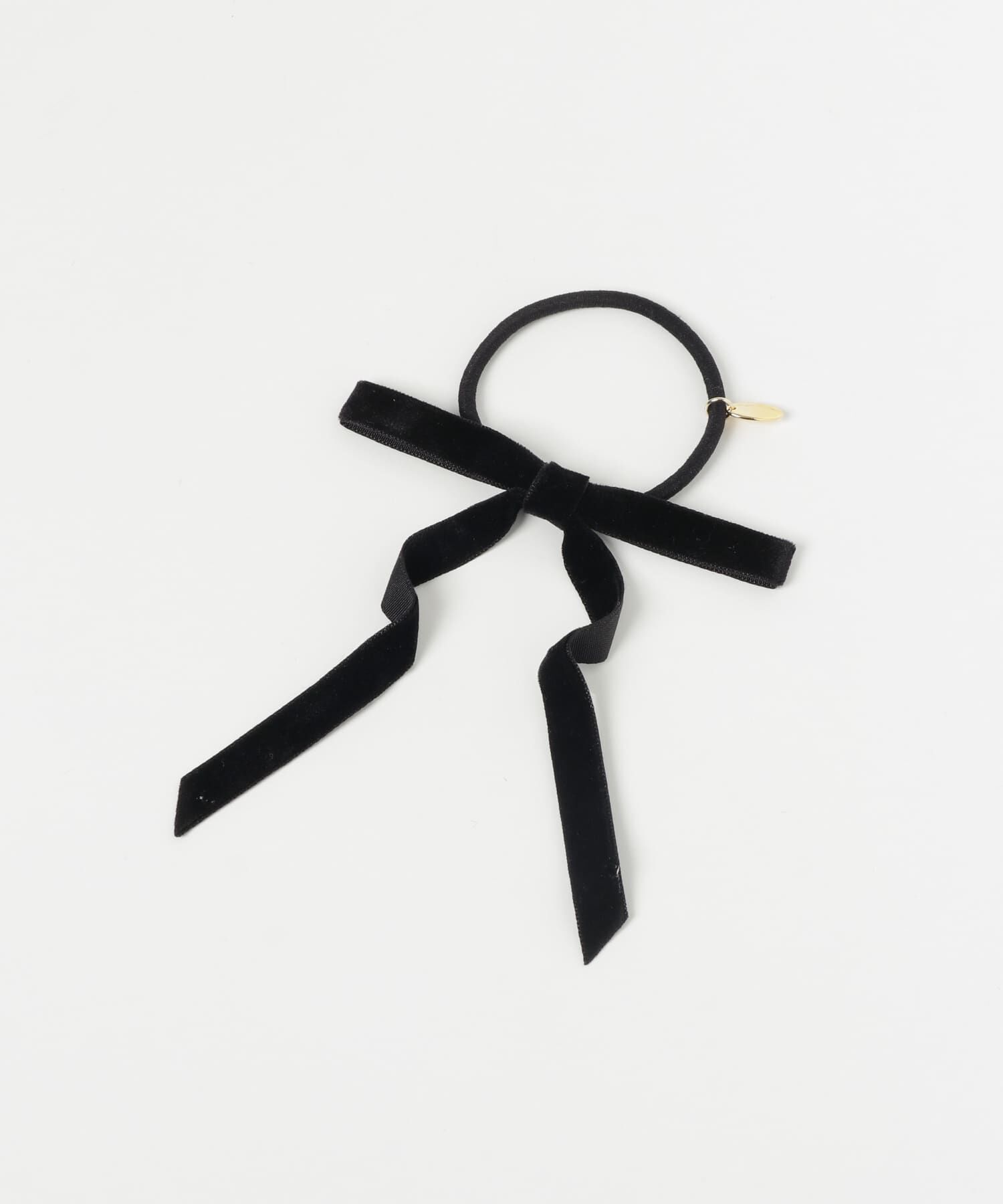 SMELLY「ベロアリボンポニー」|ヘアゴム・シュシュ|