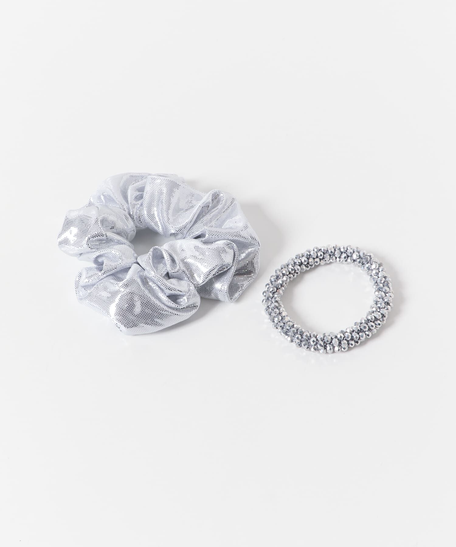 SMELLY「メタリック2セットヘアゴム」|ヘアゴム・シュシュ|