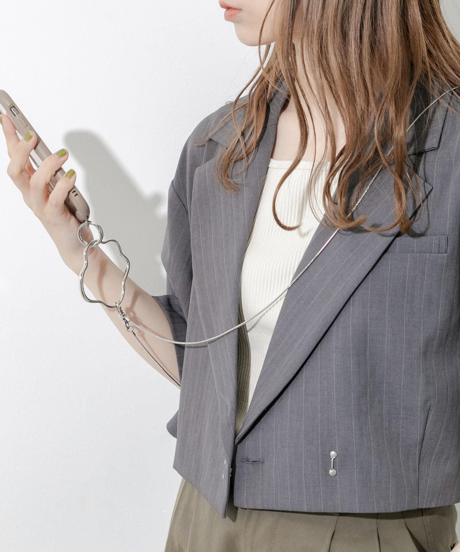 SMELLY「スネークチェーンマルチショルダー」|モバイルケース|