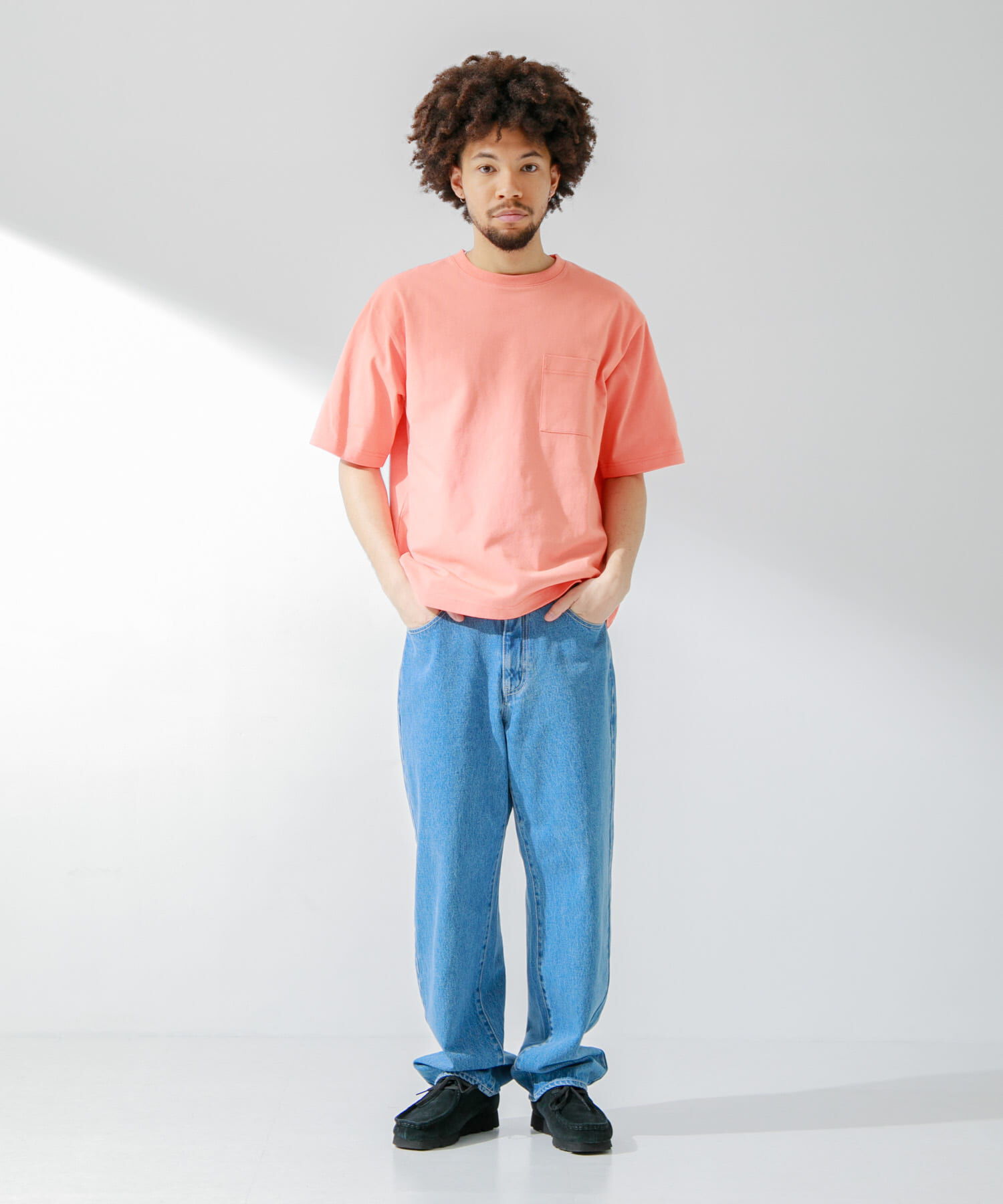 Sonny Label 「デニムワイドストレートパンツ」|デニム|