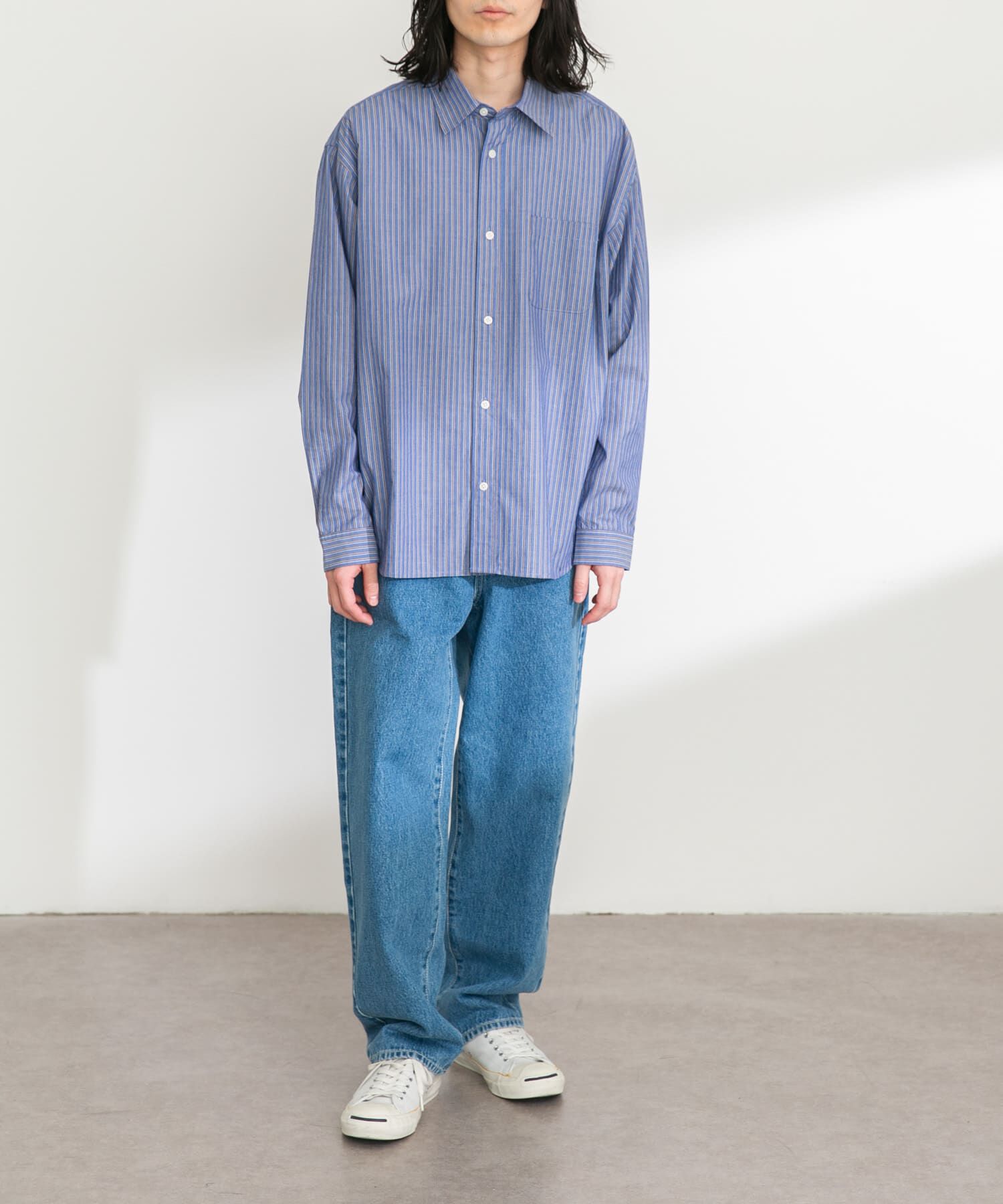 Sonny Label 「デニムワイドストレートパンツ」|デニム|