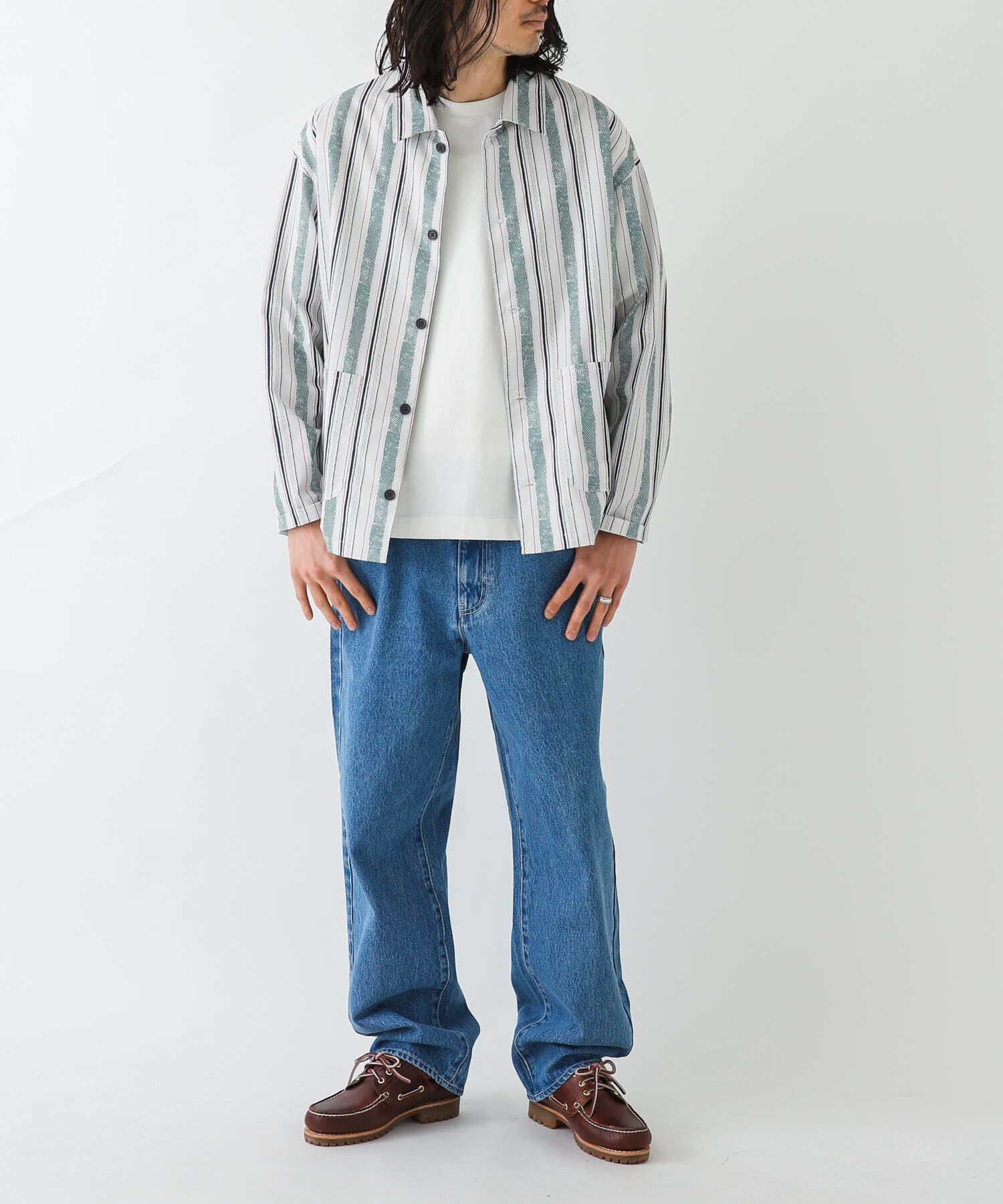 Sonny Label 「デニムワイドストレートパンツ」|デニム|